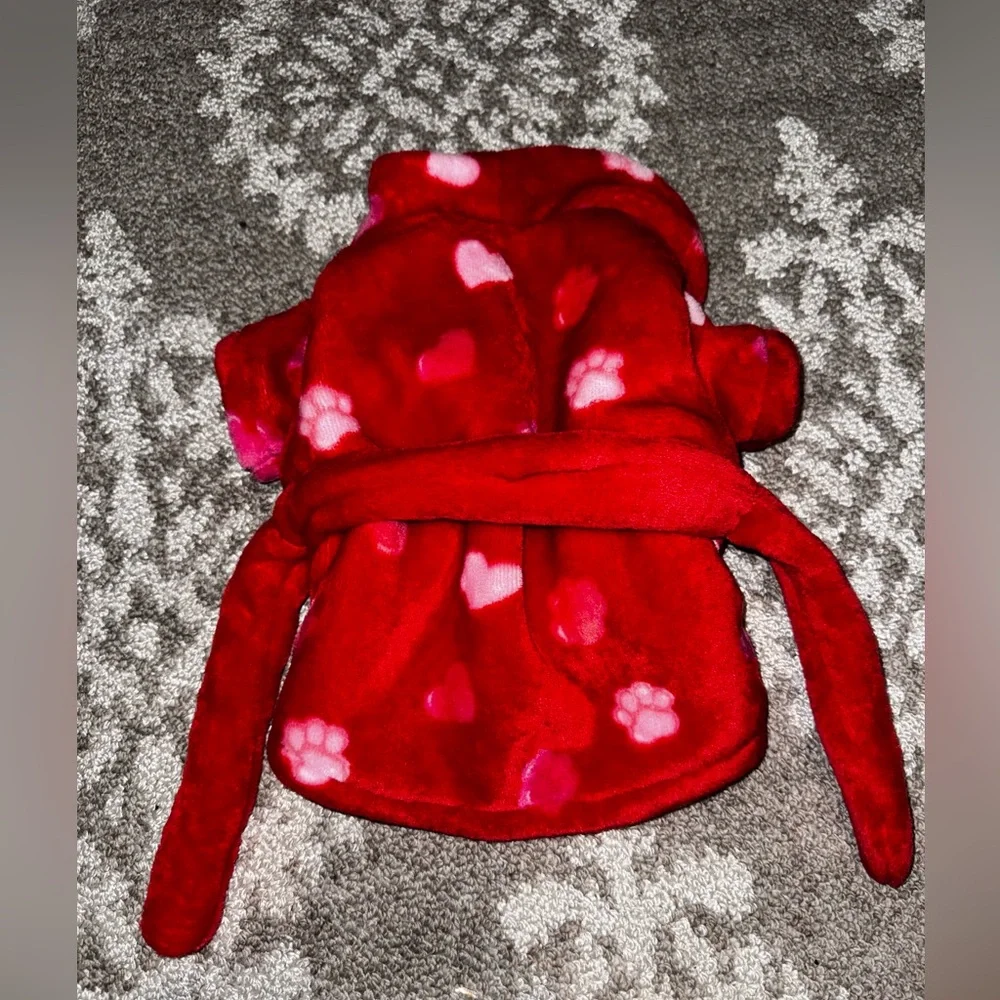 Top•Paw Pet Robe, New XS